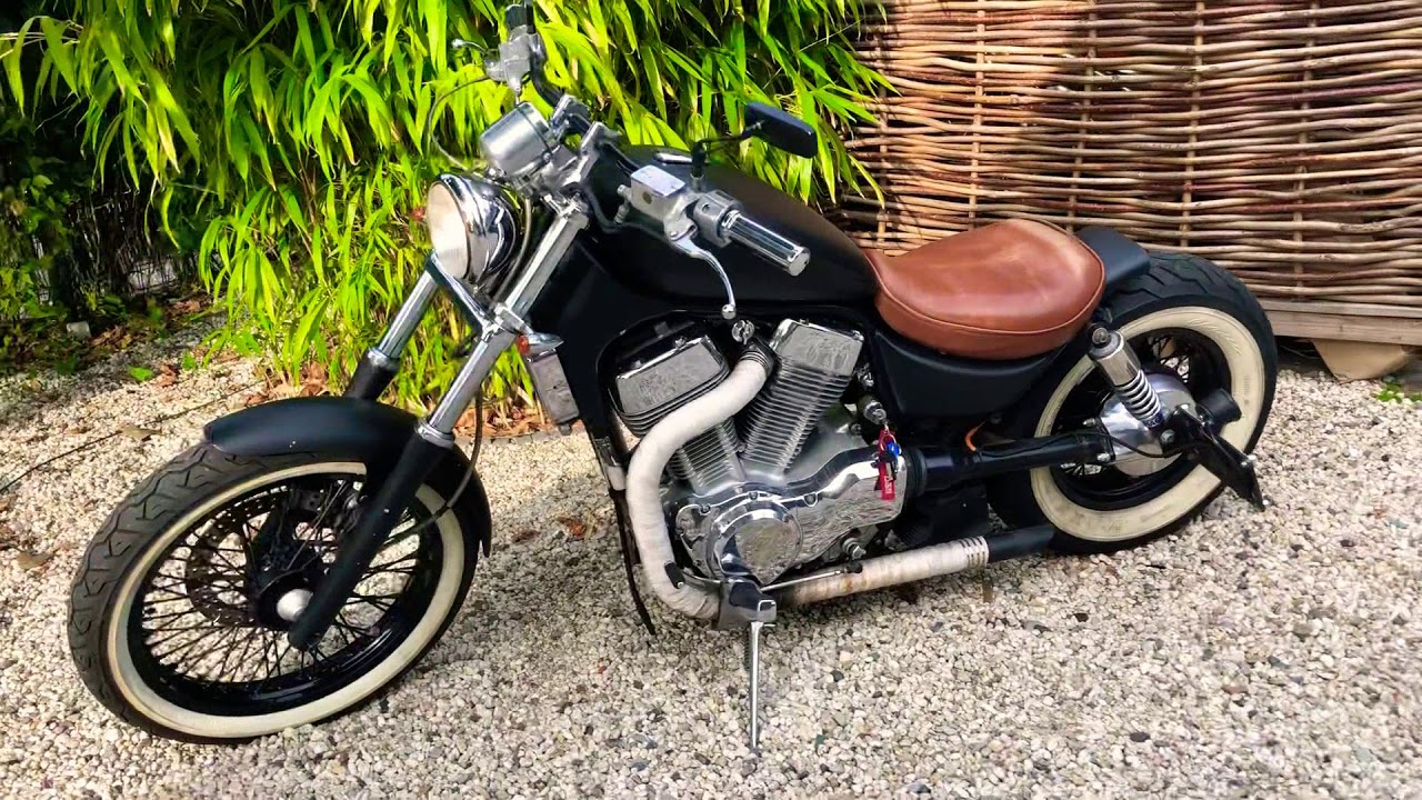 VS1400 Bobber Custom // OPEN PIPES