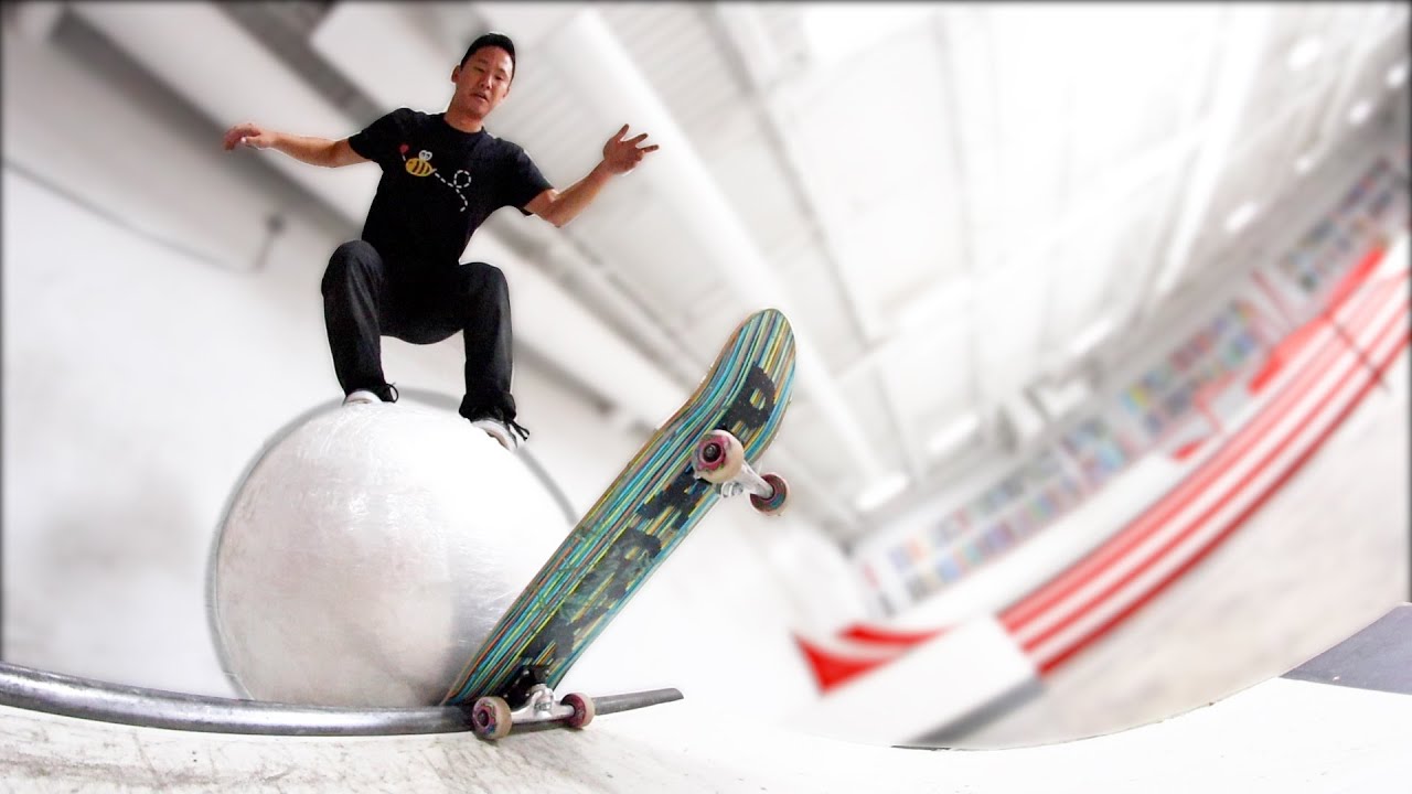 MOST ENTERTAINING SKATER IN THE WORLD.