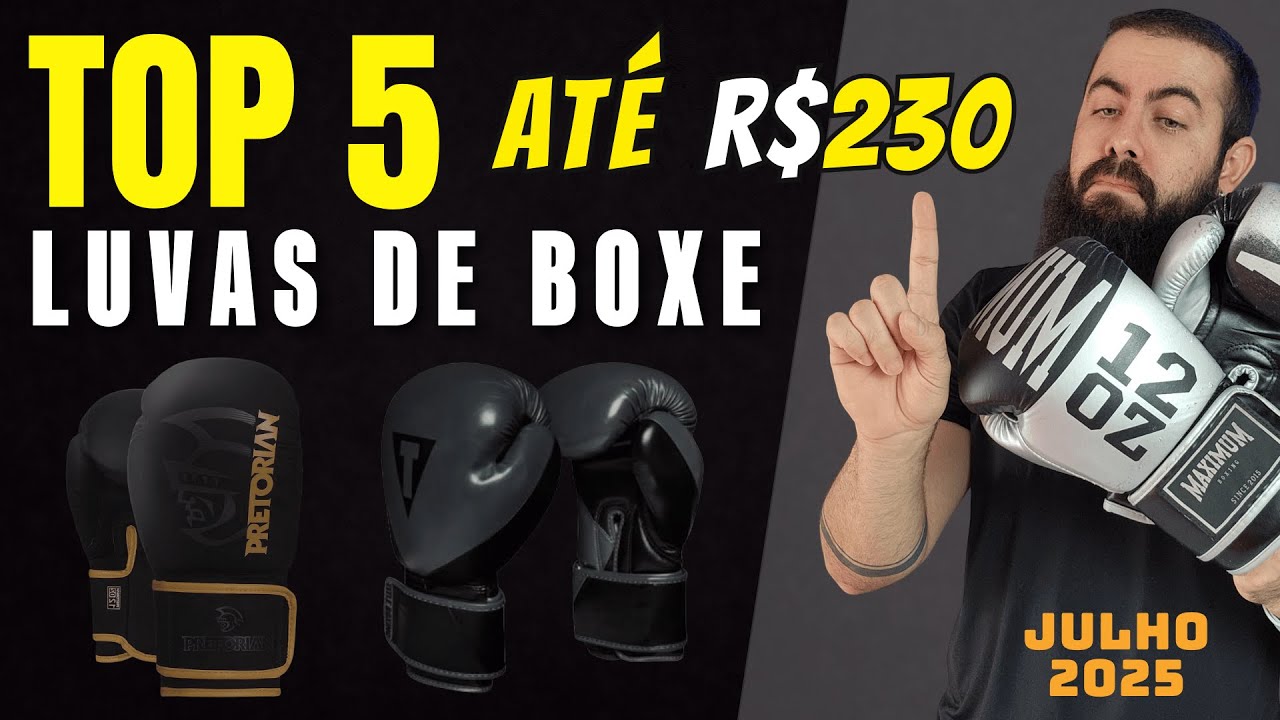 Top 5 LUVAS de BOXE e MUAY THAI - Julho de 2025