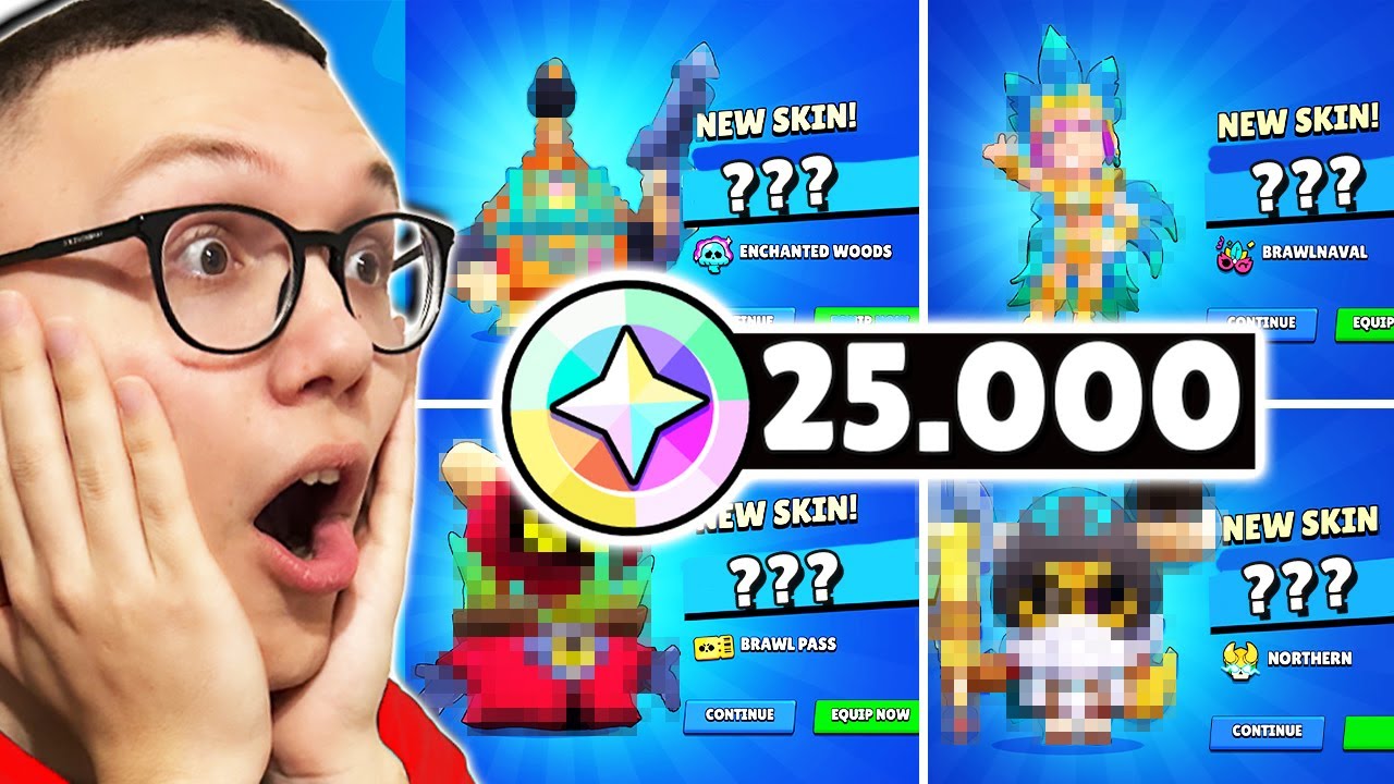 TROSIM 25.000 BLINGA NA SKINOVE KOJE STE VI ODABRALI | Brawl Stars