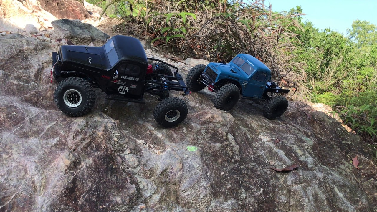 Dodge Power Wagon Element RC Enduro Sendero & SCX10 ii RC 4x4 1/10