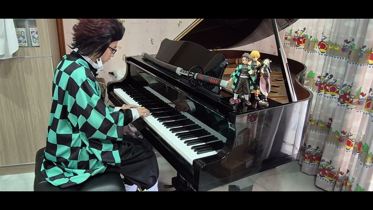 Gurenge - Demon Slayer Season 1 opening theme (Piano cover by Tanjiro Kamado)