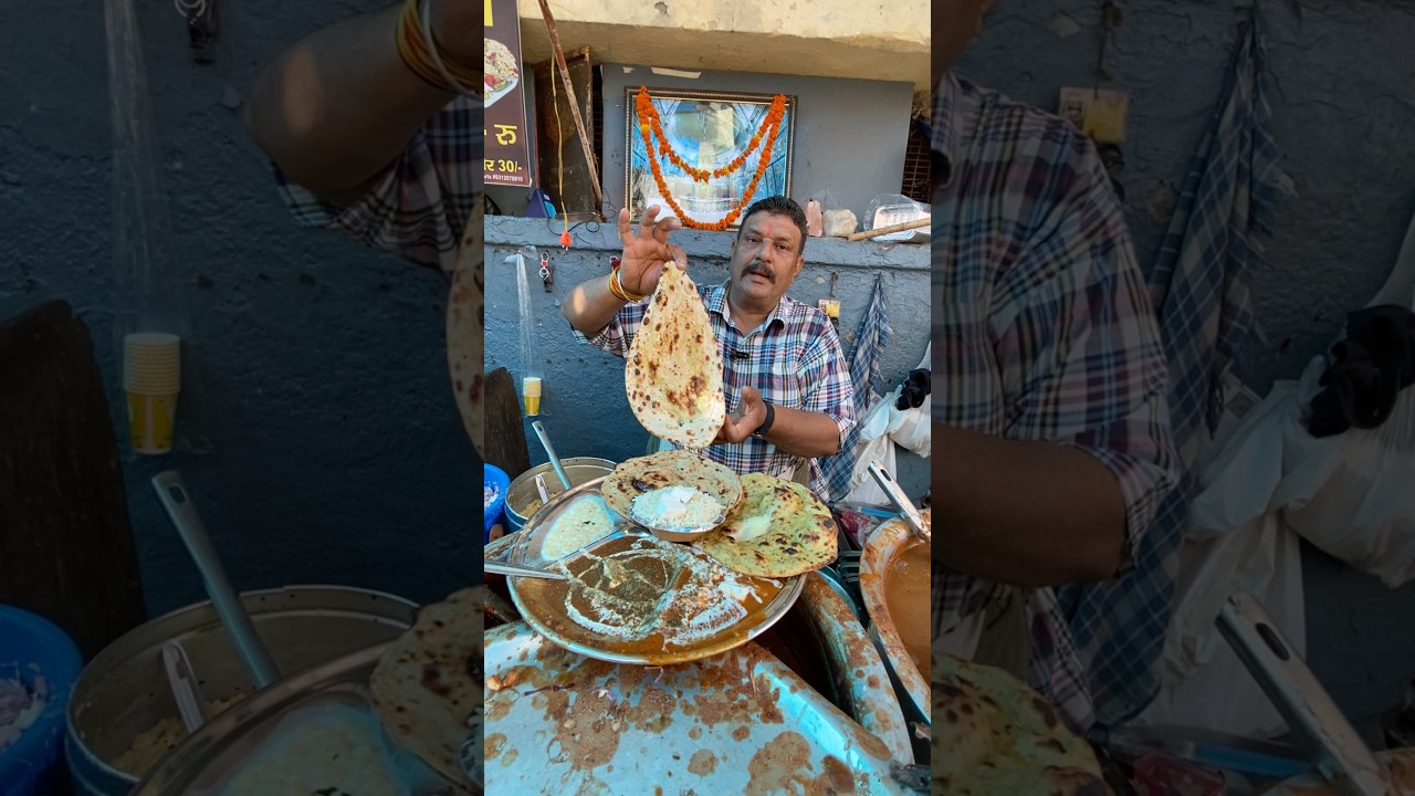 Delhi&rsquo;s Best Combo Thali at just 100/-Rs 😱❤️😋#shorts #india #food #youtubeshorts #trendingshorts