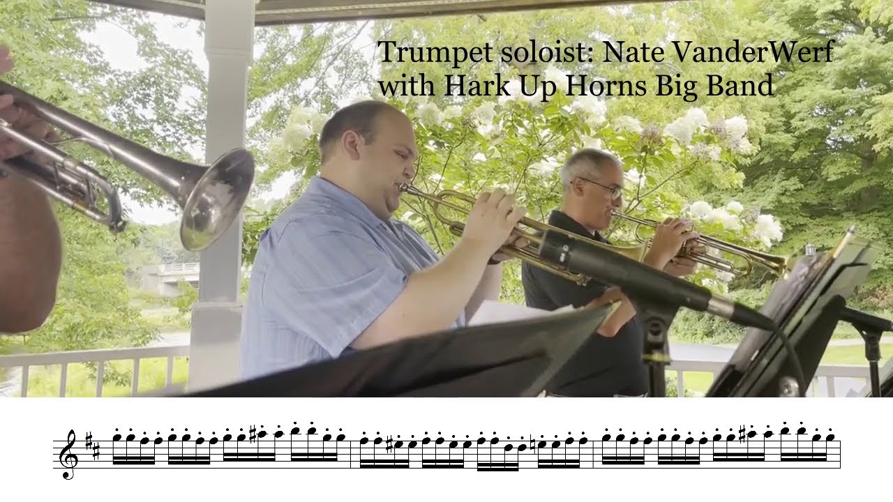 The Green Hornet Theme - Trumpet Solo Feature - Nate VanderWerf, soloist with Hark Up Horns Big Band