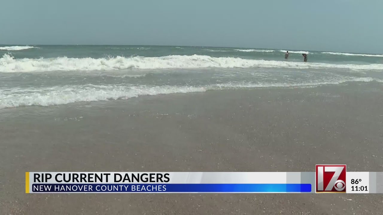 Rip currents spur 150 rescues at North Carolina beaches
