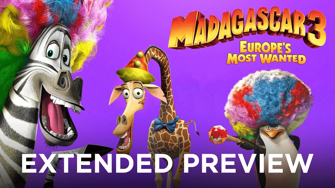 Madagascar 3: Europe's Most Wanted | The Crew Join The Circus | Extended Preview