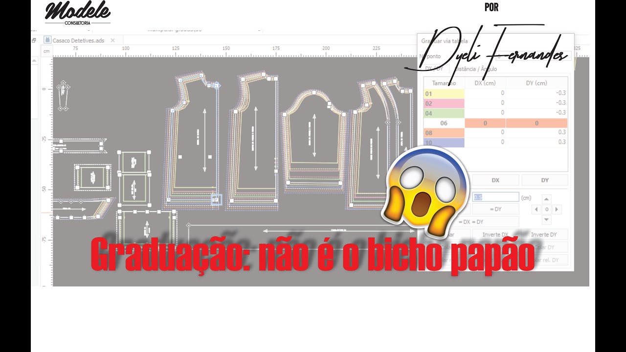 Como fazer graduação no sistema Audaces