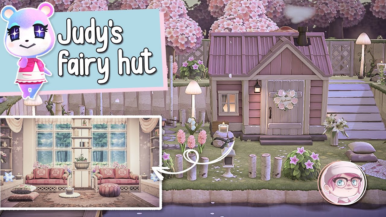 Judy's gorgeous fairycore cottage | Happy Home Paradise - Interior & Exterior Speedbuild | ACNH