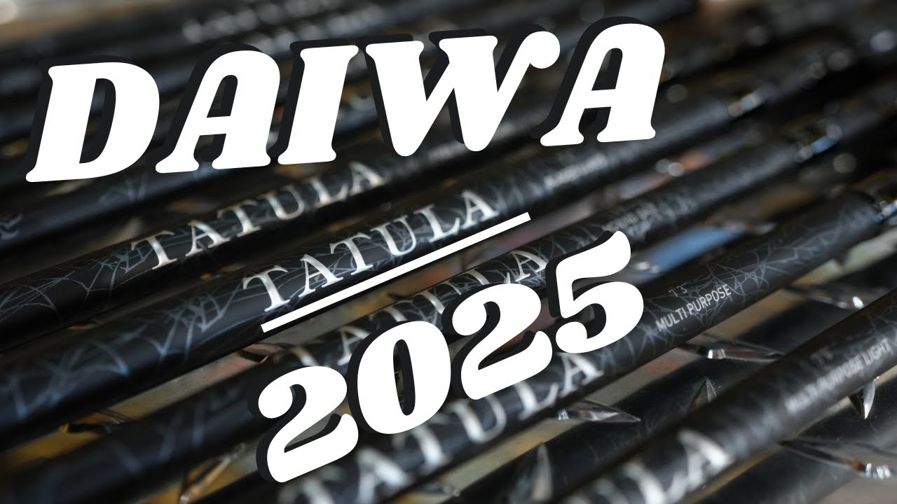 First look at the 2025 Daiwa Fishing Tatula Rods