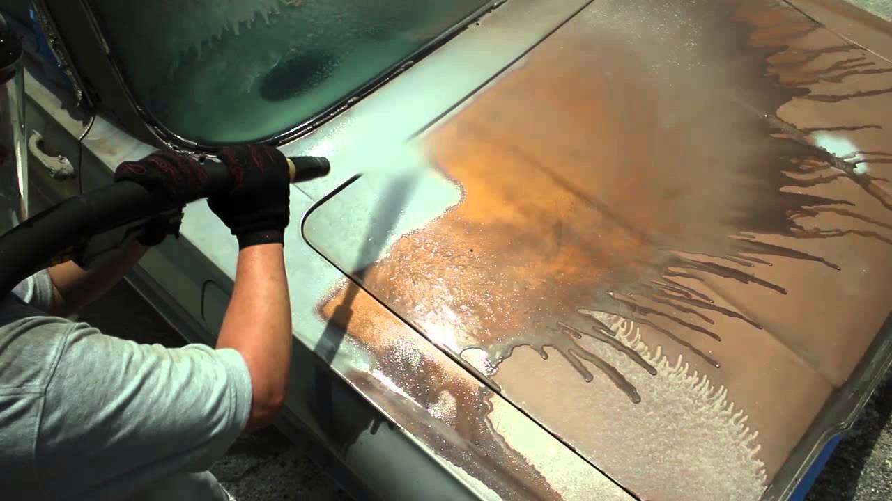 Automotive Restoration With Dustless Blasting