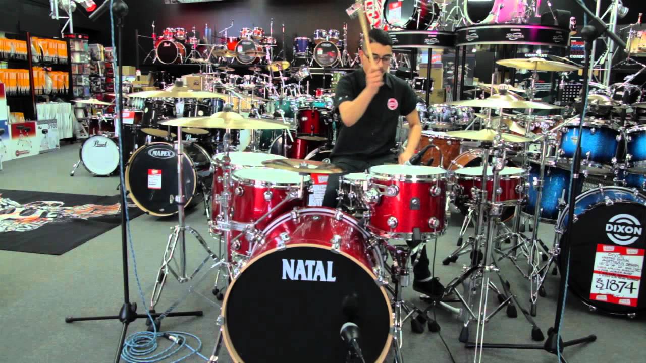 Natal Ash Drum Set