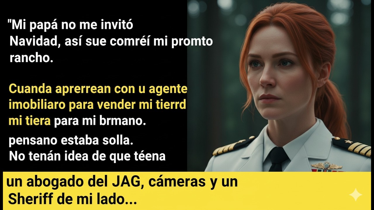 Mi padre intentó robarme. Mi abogado militar lo esperaba