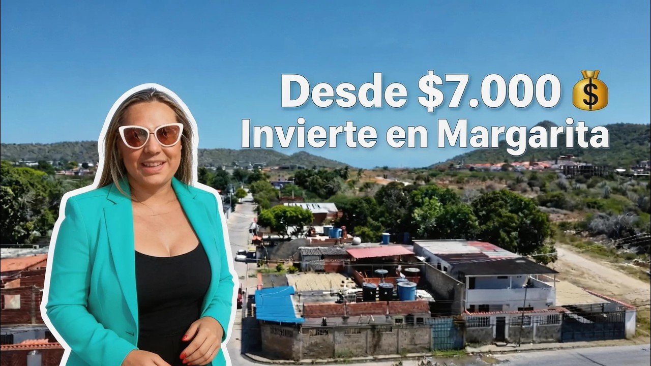 Terrenos  en Margarita Desde $7.000 🇻🇪 ¿Vale la Pena Invertir en 2026?