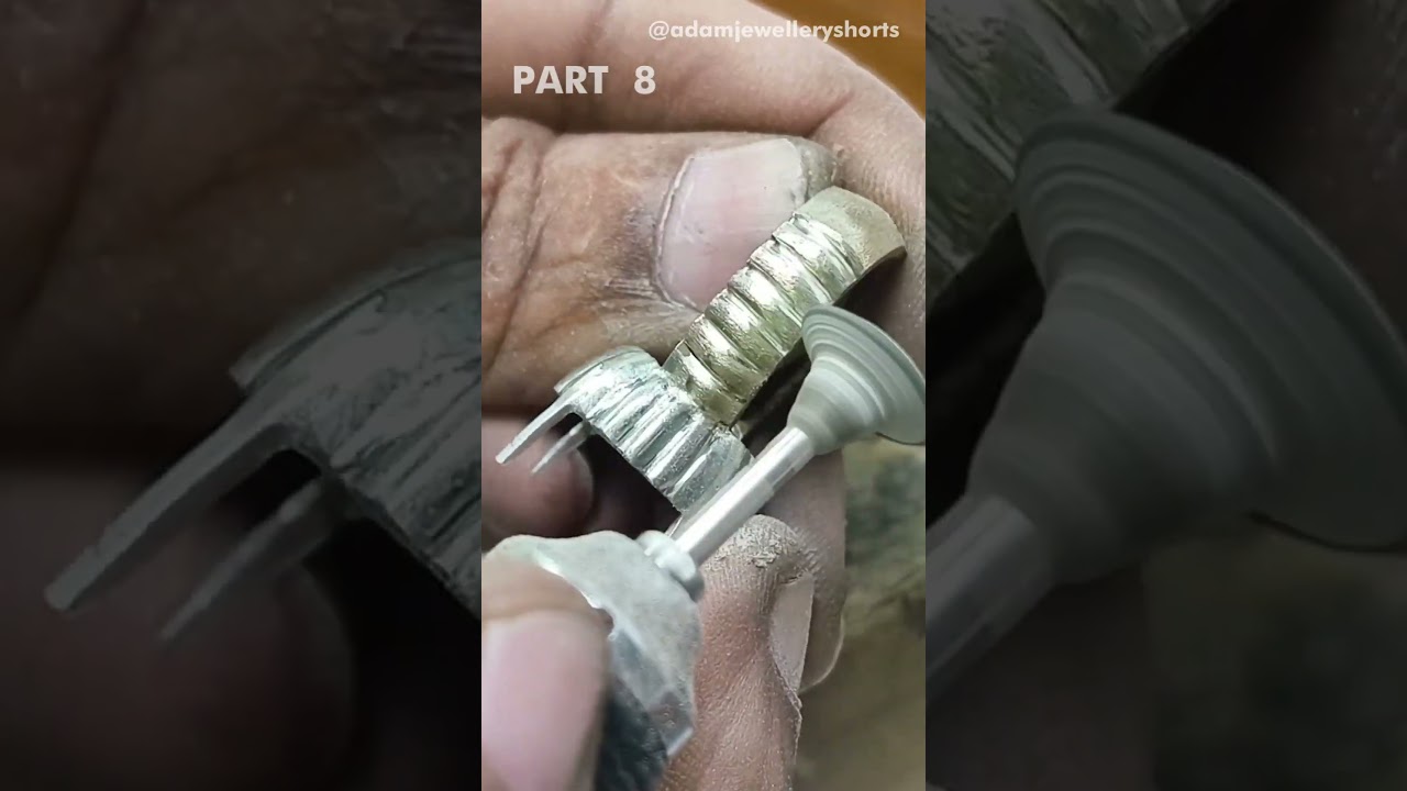 Diamond Coin Ring DIY 💍 | Coin to Ring Transformation | Part- 08 #adamjewellery #coin #coins