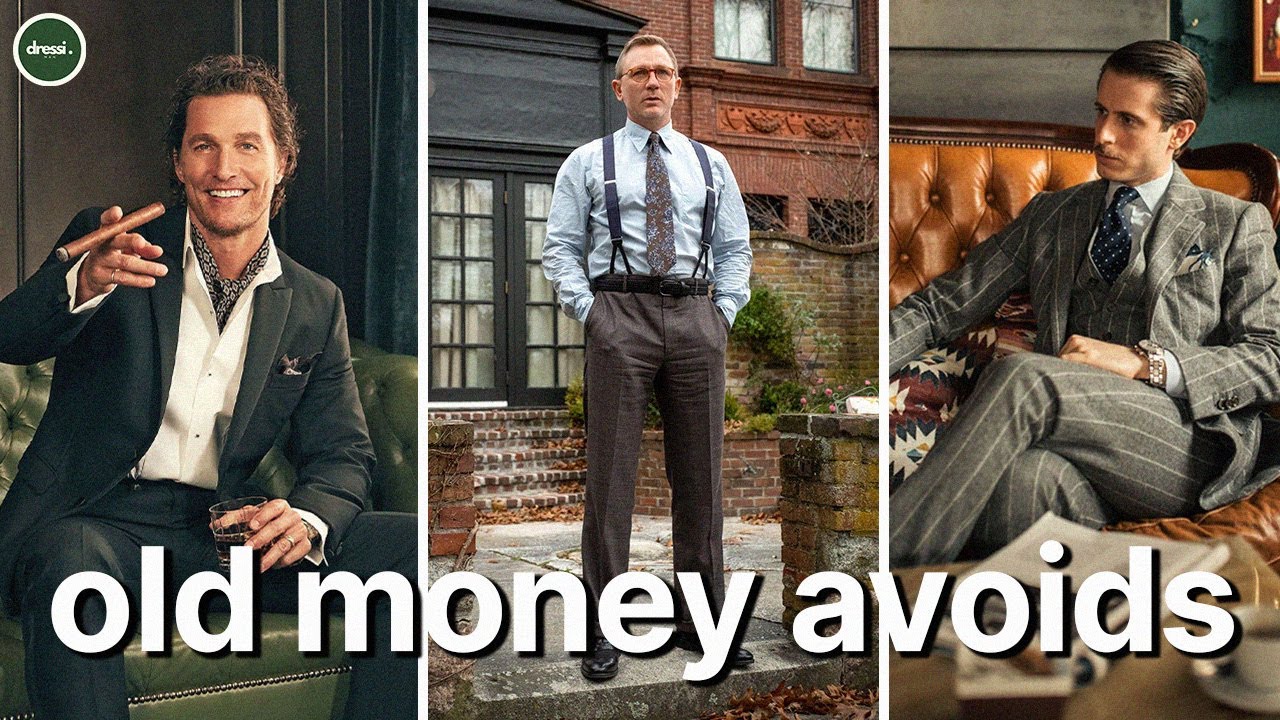 Things Elegant Men Would Never Wear