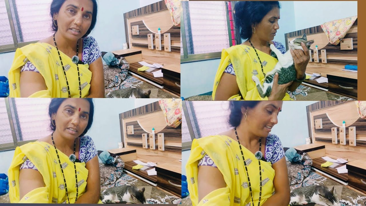 सगळ घर बघुन आला मग माझ्या जवळ आला हा नकटा वडा #viralvideo #vlog #video 