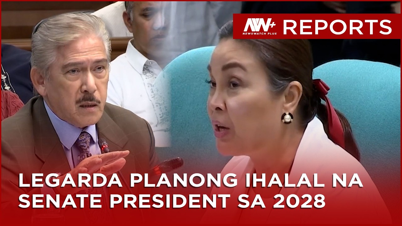 Legarda planong ihalal na Senate president sa 2028 | NewsWatch Reports