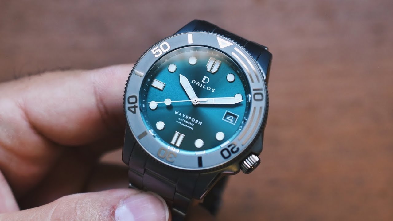 Crazy Value: 300m Titanium Diver For UNDER $300! (Dailos Waveform Review)