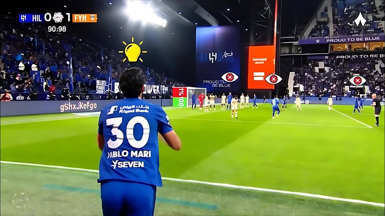 مباريات مجنونة عاد فيها الهلال من الخسارة..في الرمق الاخير+90🤯