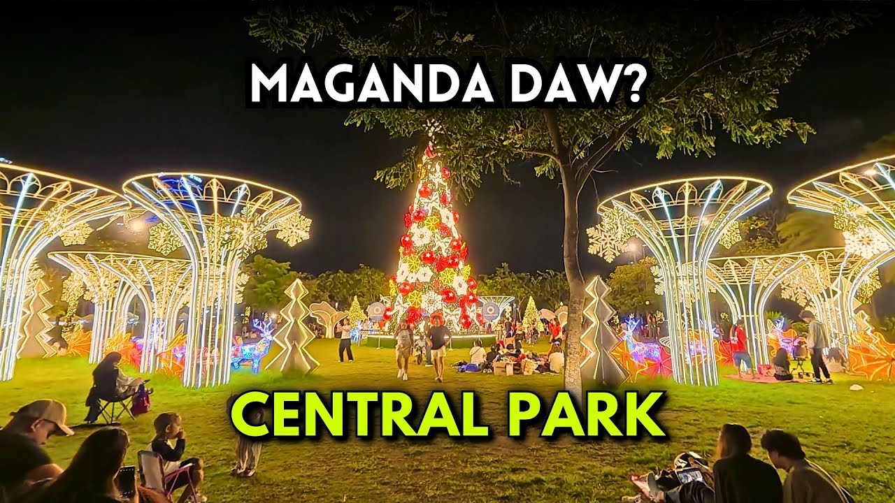 Nagpunta Ako sa Central Park Alabang sa Gabi | Sulit Ba?