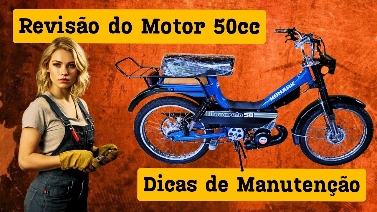 Descubra o Que Acontece Dentro de um Motor 50cc – Revisão Detalhada na Prática!