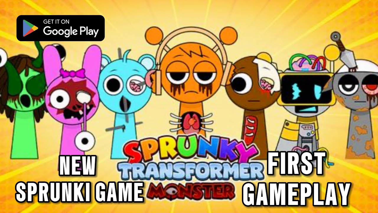 New Sprunki Game Sprunki Transformer Monster Fırst Gameplay (Android Games)