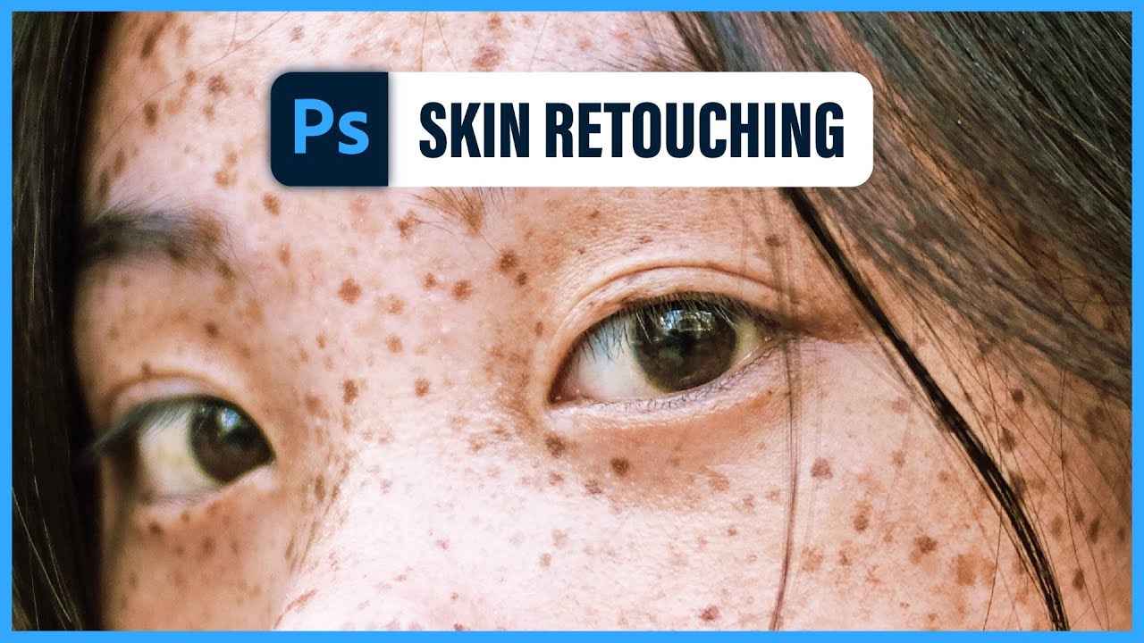 Remove SKIN Imperfections with Adobe Photoshop (1 min tutorial)