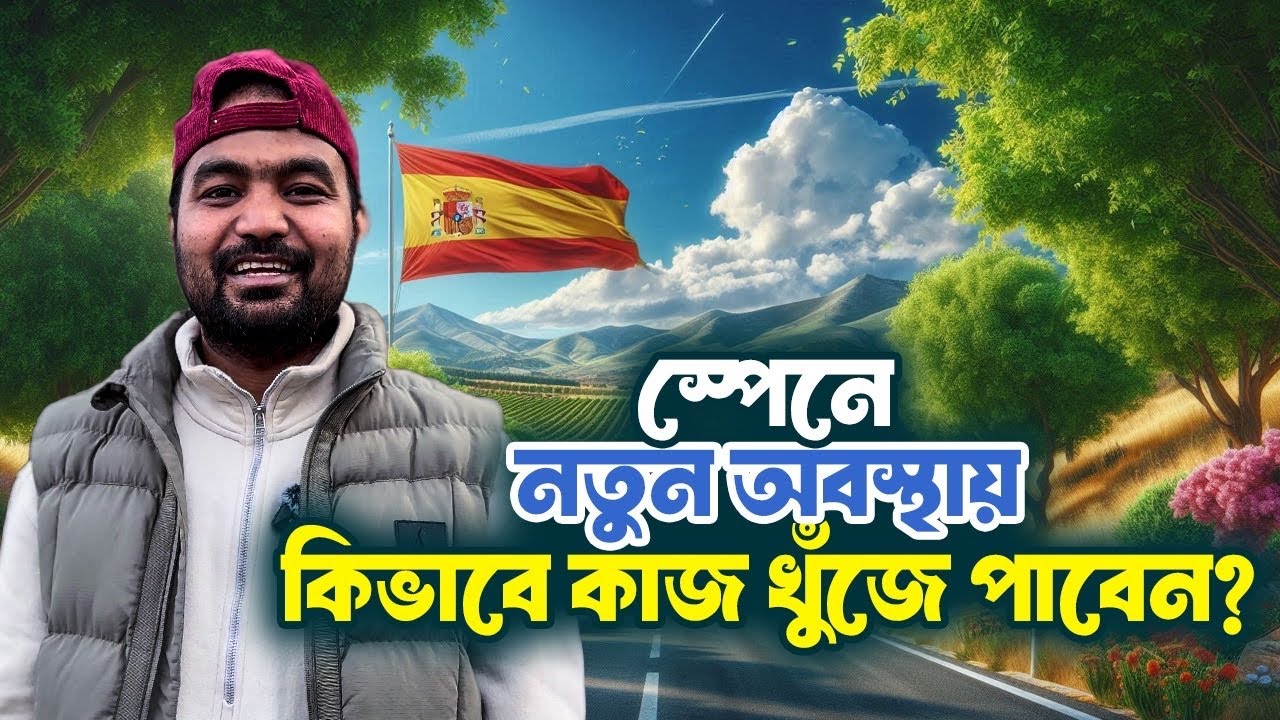 স্পেনে 🇪🇸 নতুন অবস্থায় কাজ খুঁজে পাওয়ার উপায়
