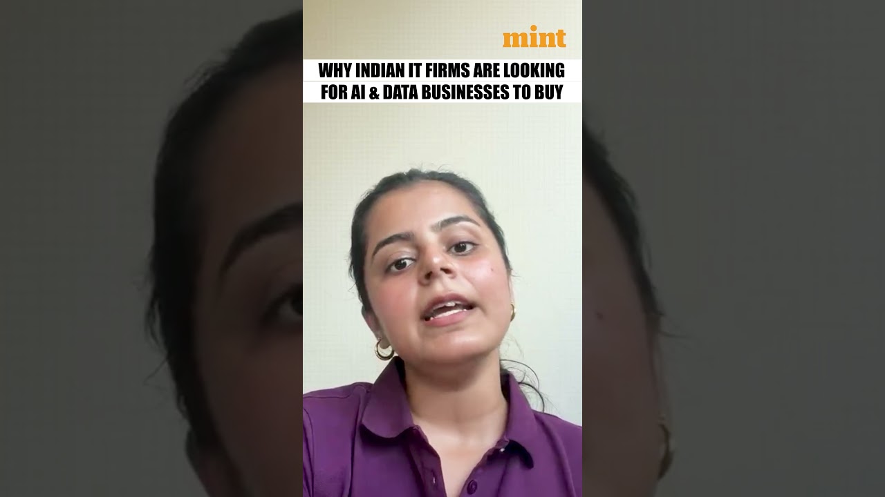 Why are Indian IT firms looking for AI & data businesses to buy?