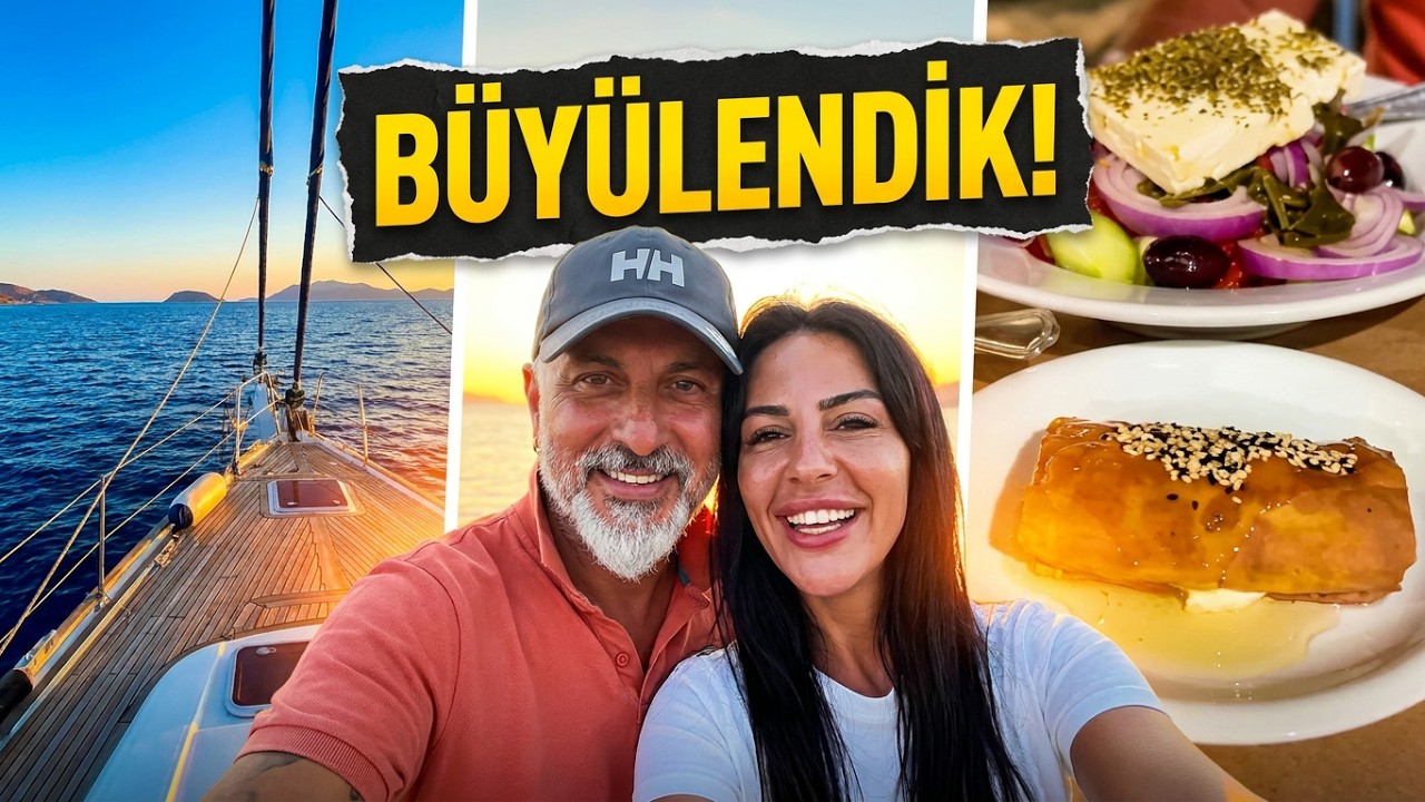 Nisyros Adasına Keyifli Bir Seyir