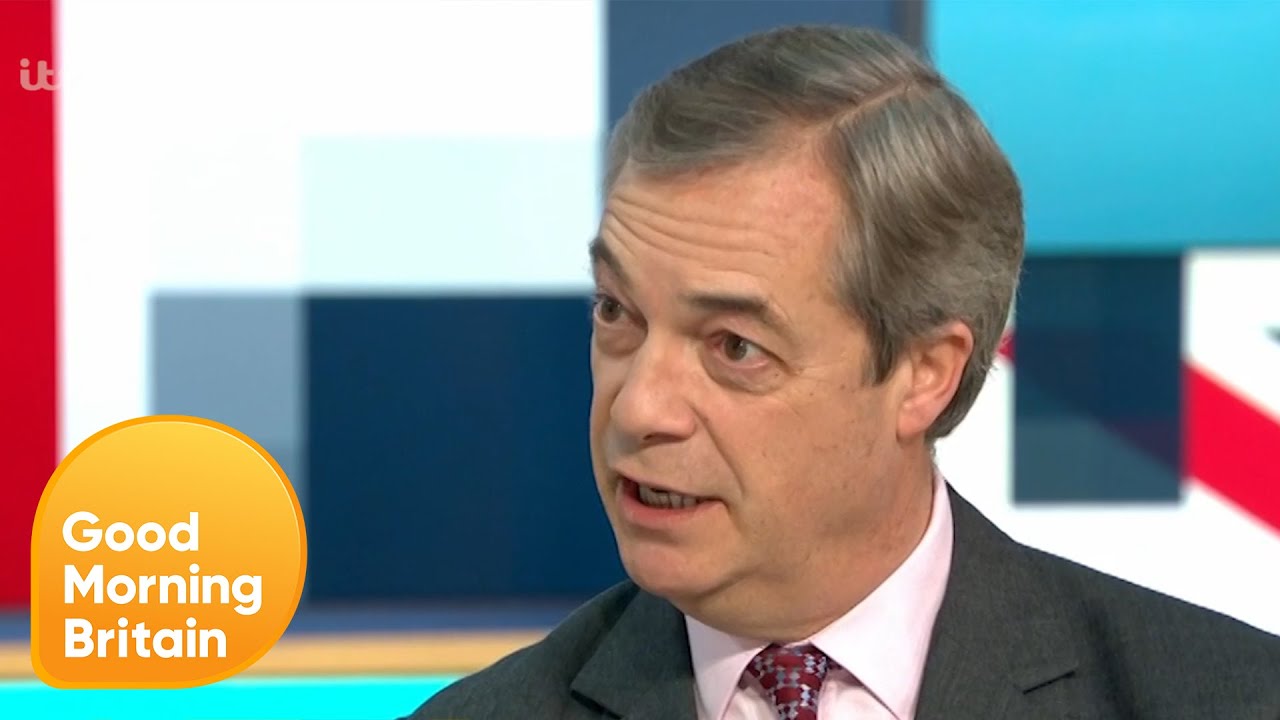 Nigel Farage Reveals Whether He Would Appear on Strictly Come Dancing | Good Morning Britain