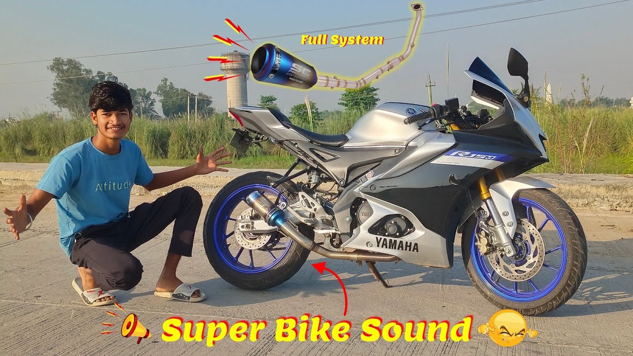Yamaha R15M SC Project Exhaust 🔥 Full System Sound Test | Superbike Feel on Indian Roads 