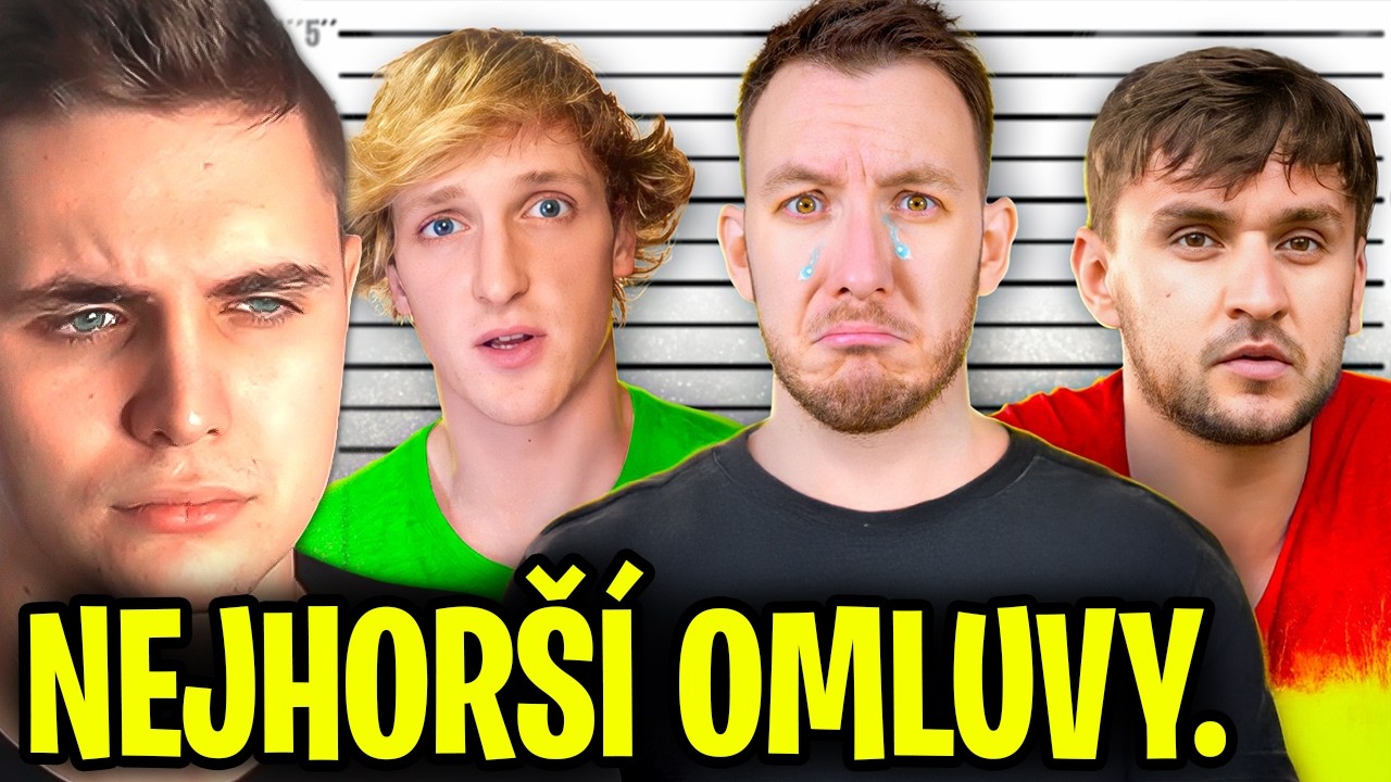 Odhalil Nejhorší Youtuberské Omluvy