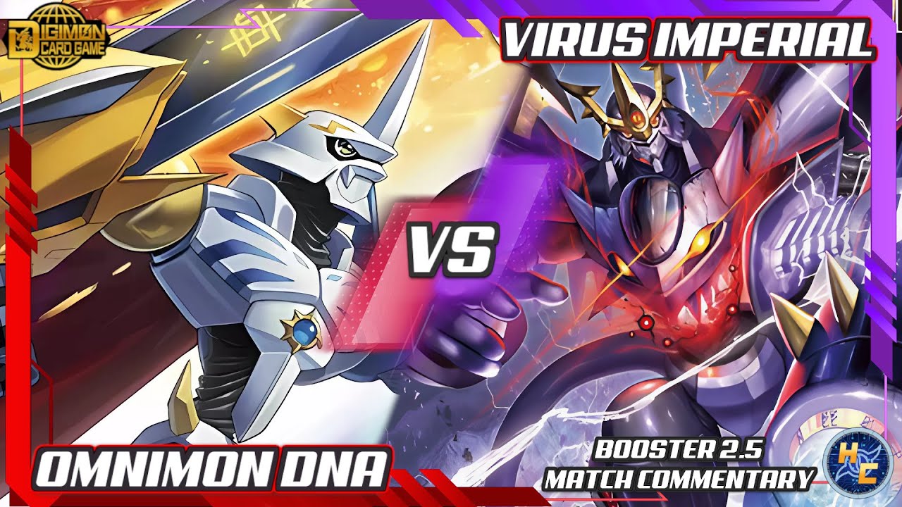 Omni DNA vs Virus Imperial - Booster 2.5 Matchplay Commentary