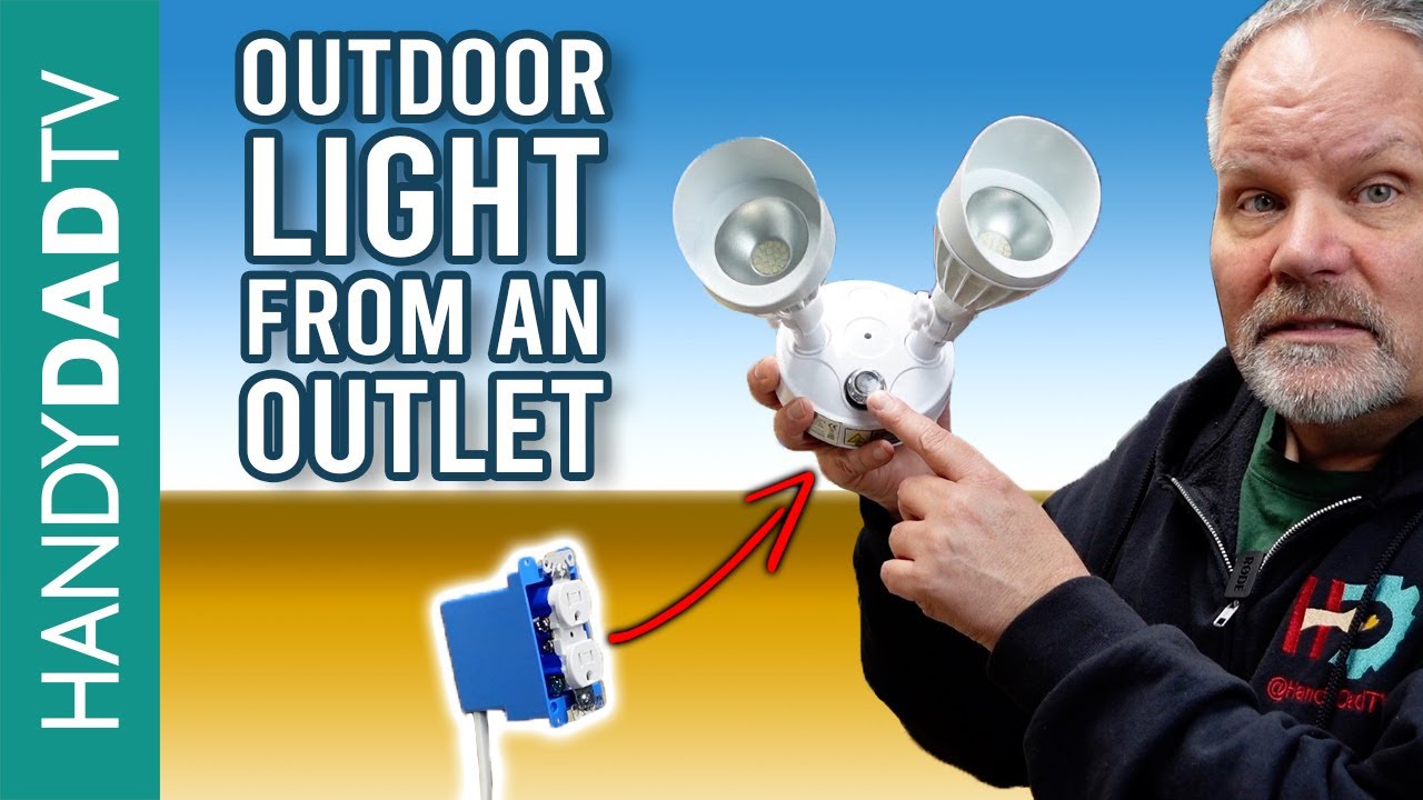 How to add an Outdoor Light from Outlet