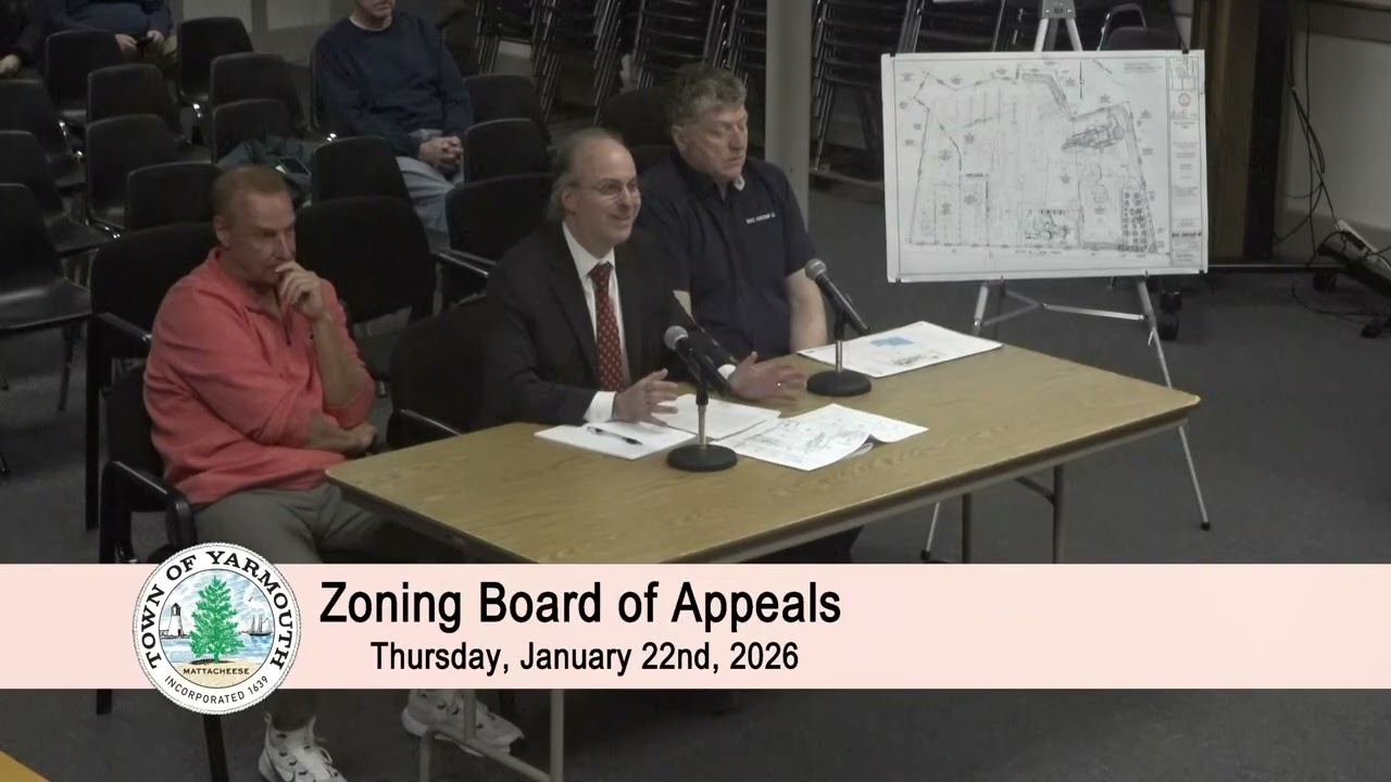 Zoning Board of Appeals 1-22-2026