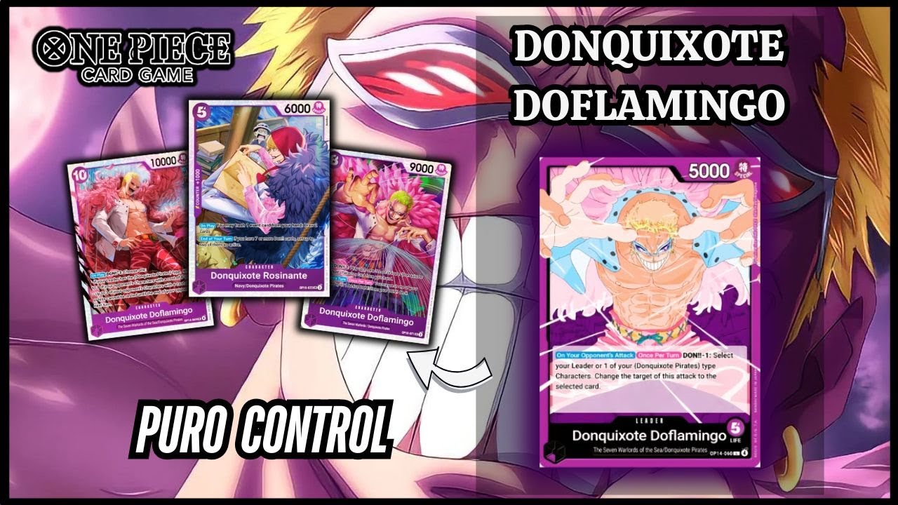 🟣 DOFLAMINGO OP14  | DOFFY SIENDO DOFFY!  | DECK PROFILE & GAMEPLAY | ONE PIECE TCG