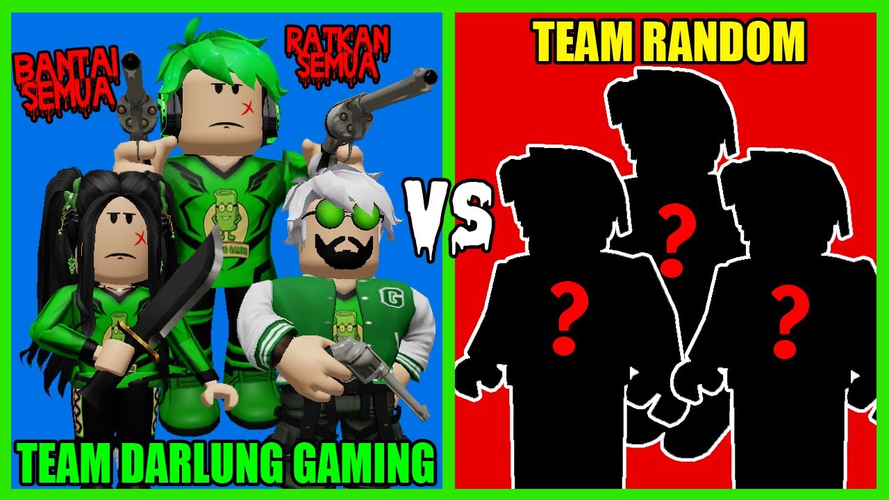 Duel Sengit Antara Murder & Sheriff Team Darlung Gaming VS Team Random Siapakah Pemenangnya?