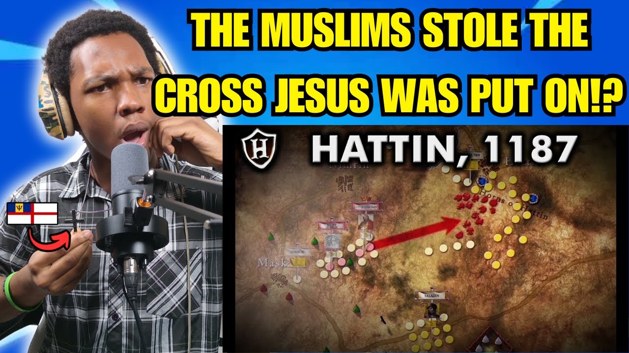 Christian reacts to Battle of Hattin, 1187 AD ⚔️ Saladin's Greatest Victory muslim reaction islam