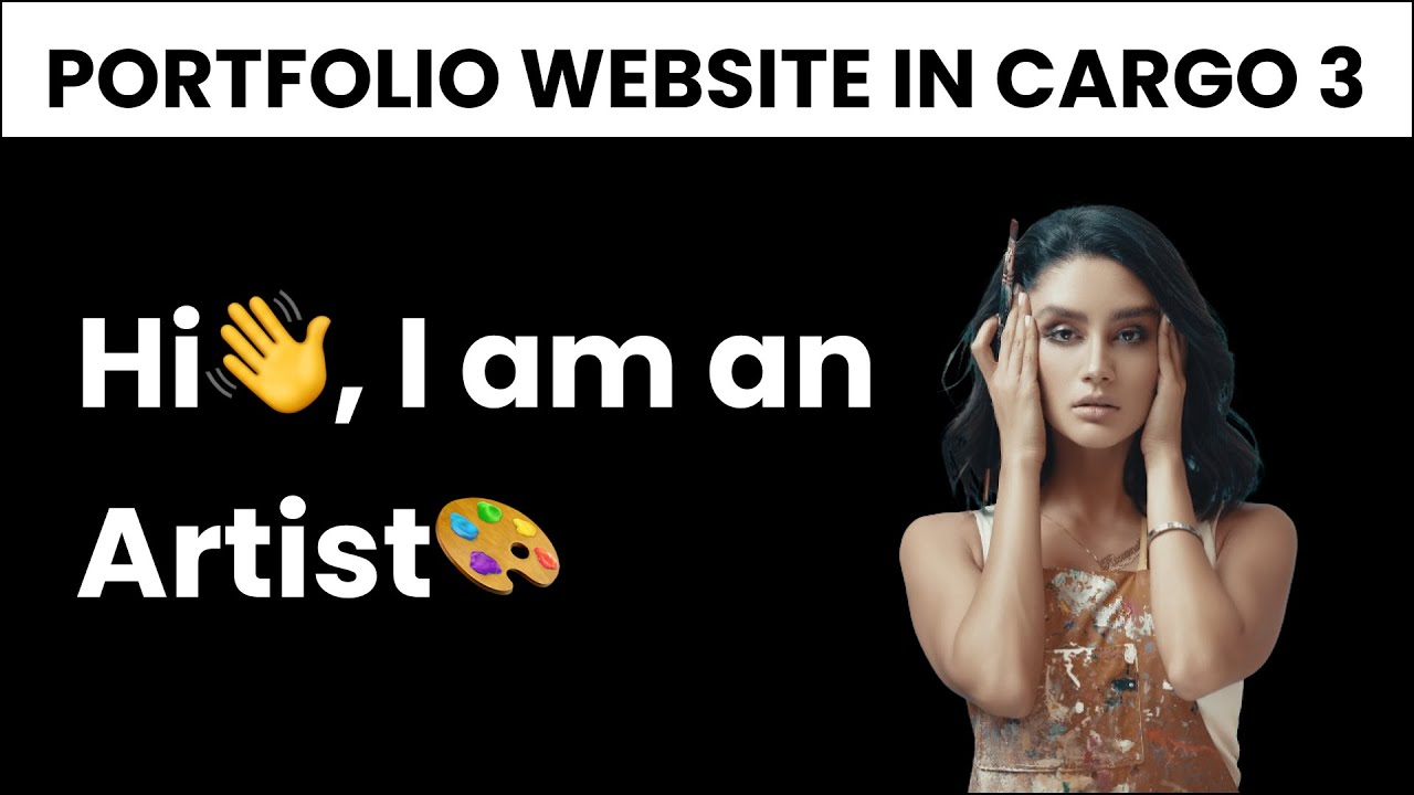 Portfolio Website in Cargo 3 Tutorial | Cargo Site Crash Course 2025