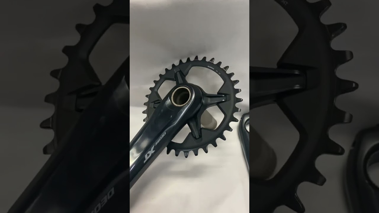 Crankset Shimano Deore XT M8100 Crank Single 34T Arm 170mm #cycling