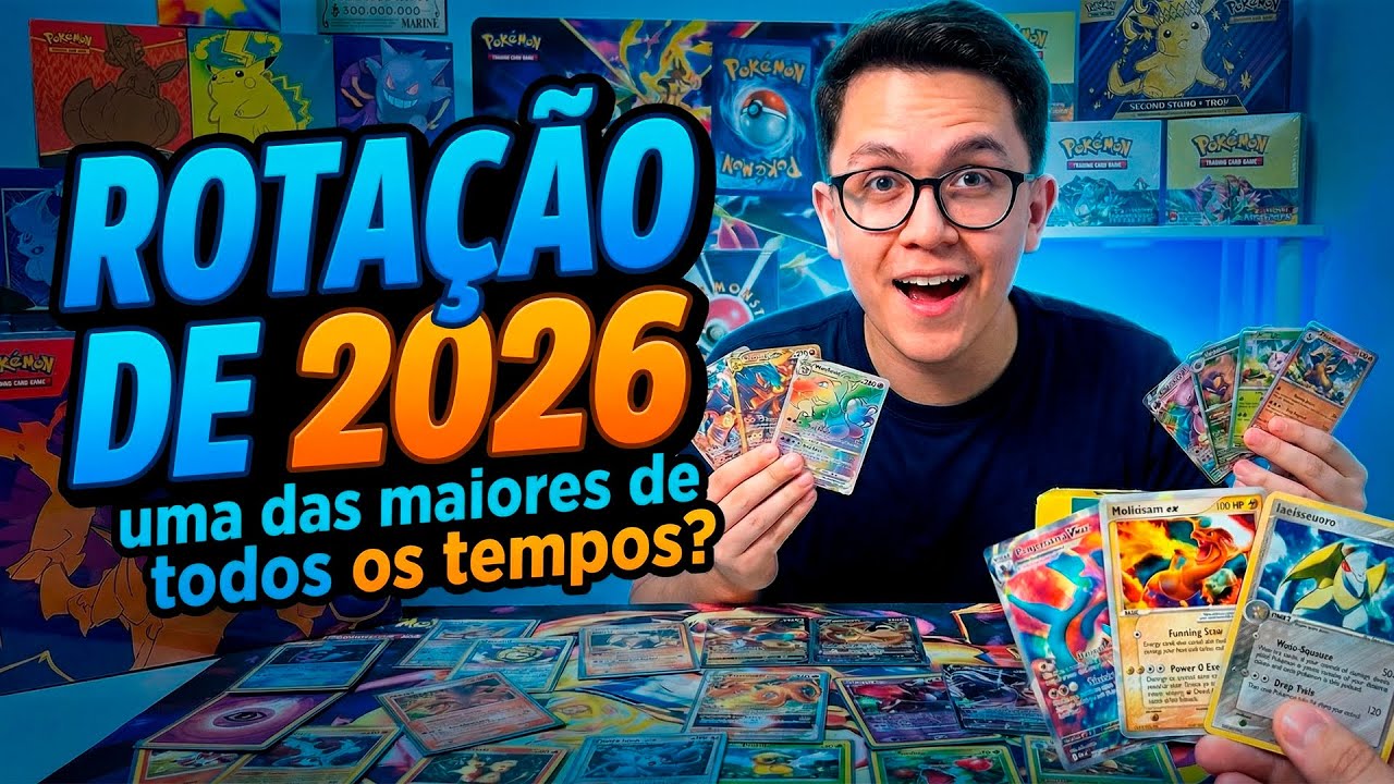 ROTA&Ccedil;&Atilde;O POKEMON TCG 2026 - A maior dos &uacute;ltimos tempos!?