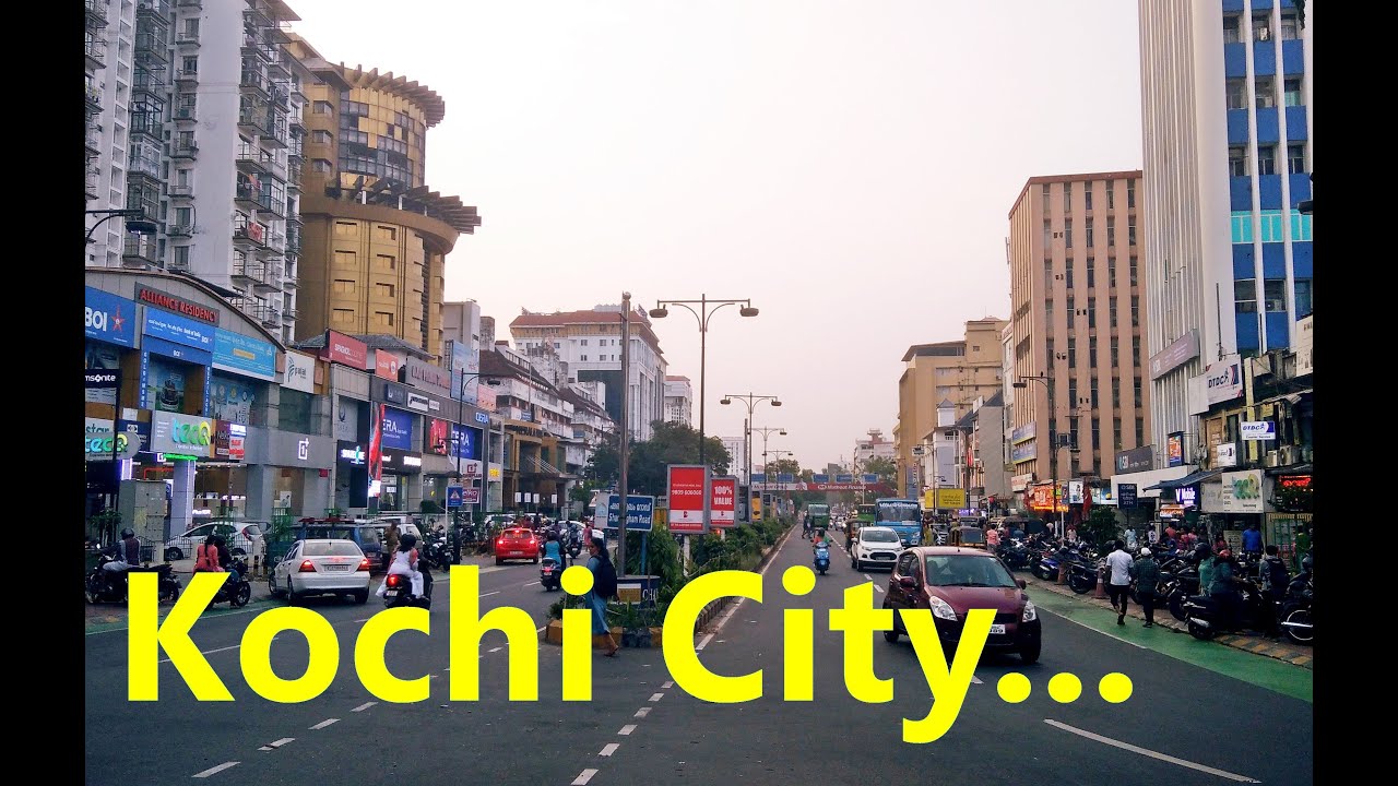 Kochi City - Bus Travel Through Busy Streets | Vibrant City Of Kerala | The Queen Of Arabian Sea