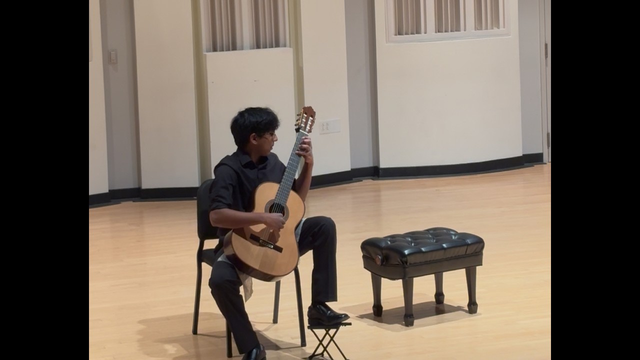 Wohaan Dissanayake (Placed 3rd) at the University of Florida Guitar Extravaganza 2026