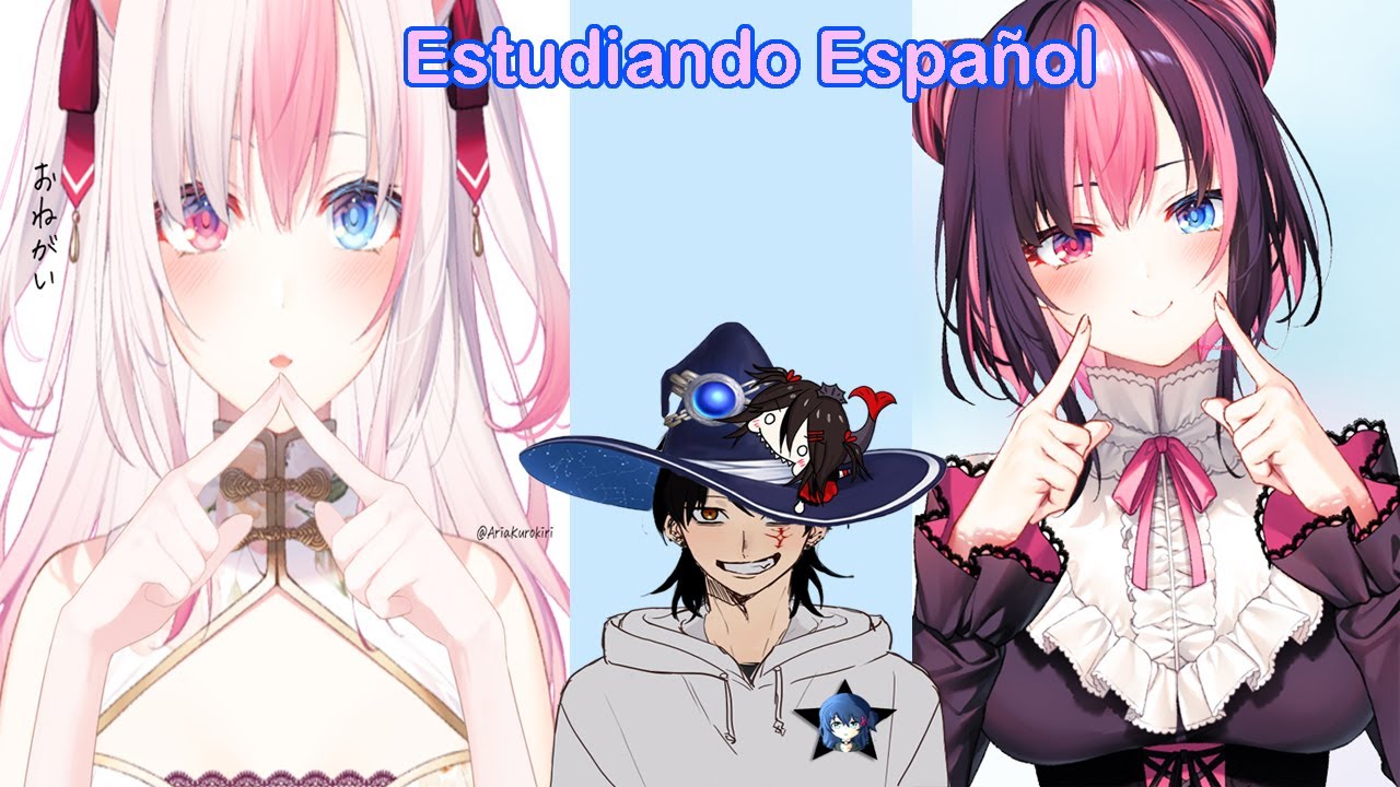 Primer Encuentro con la Vtuber japonesa Aria Ch. 黒桐アリア (Sale mal xD)