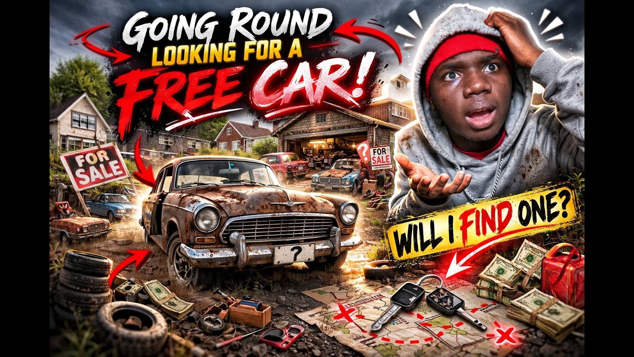 I WENT AROUND OLD CAR GARAGES LOOKING FOR FREE CARS IN KENYA WILL I GET??????