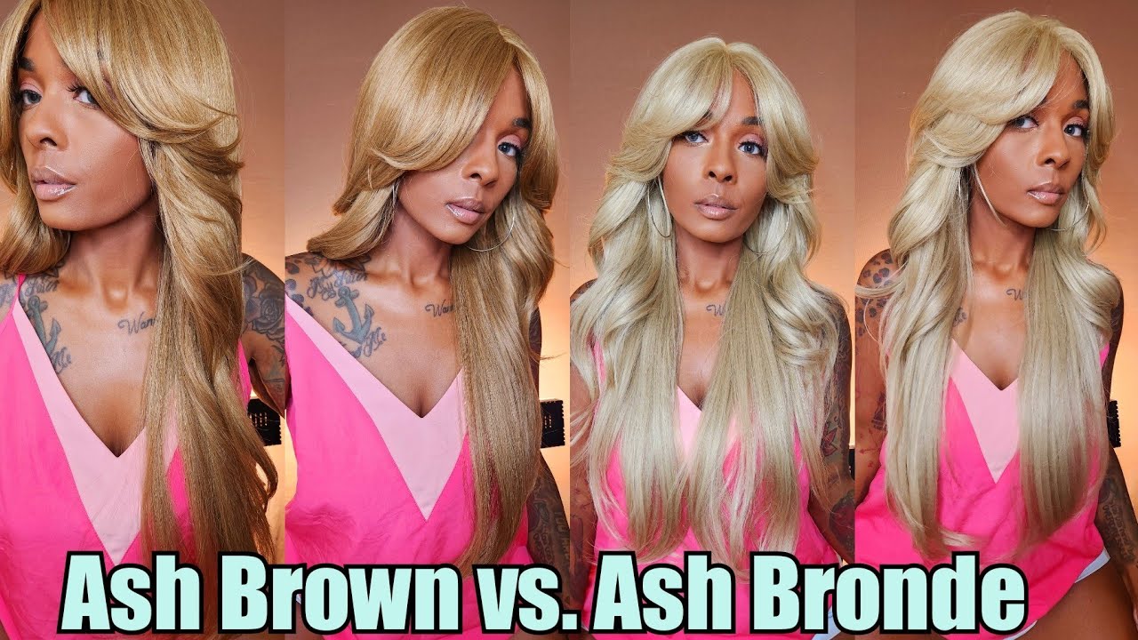 Bombshell In Two New  Colors! | FreeTress Equal Shake-N-Go Curtain Bangs HD Lace Front Wig Bombshell