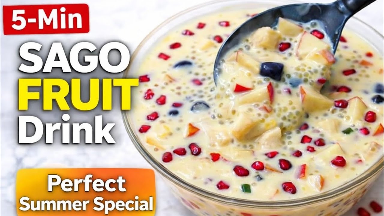 1 Glass Roz Banane Ka Mann Karega 😍 Sago Fruit Drink | Ramadan Series Episode 7
