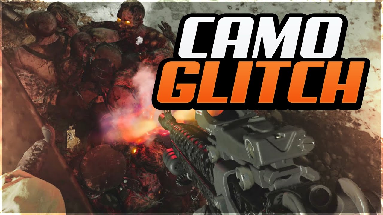Cold War Zombies: INSANE FAST CAMOS GLITCH! (Die Maschine)