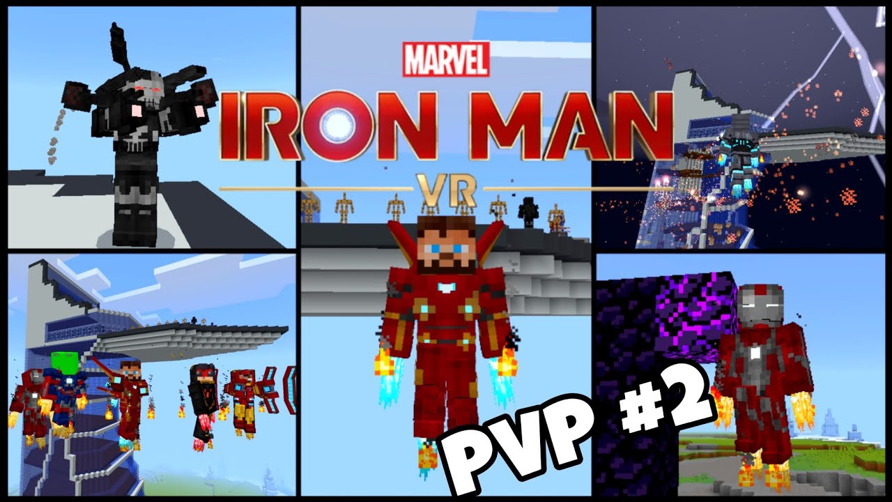 Iron-Man Addon || PVP Epico Con Los Panas 2